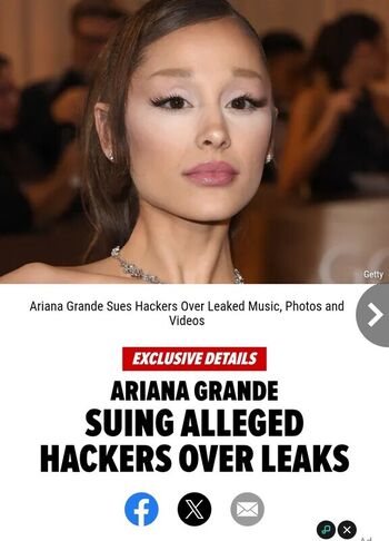 Ariana grande  page leaked private photo uncensored HD quality