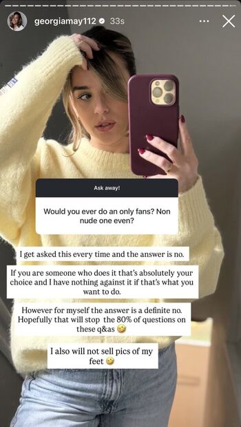 Georgia may foote page leaked private photo uncensored HD quality