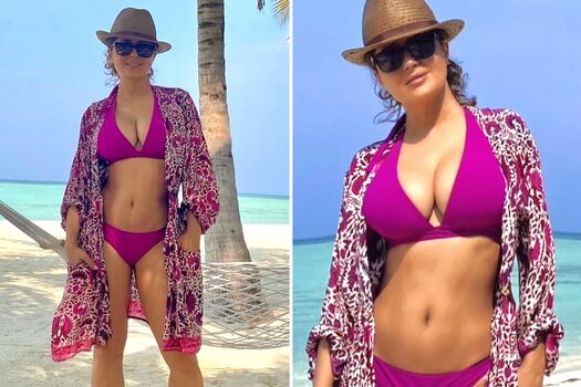 Salma hayek  page leaked private photo uncensored HD quality