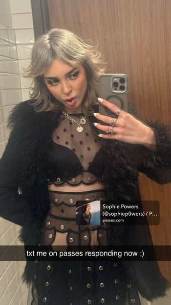 Sophie powers page leaked private photo uncensored HD quality