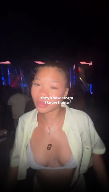 Storm reid page leaked private photo uncensored HD quality