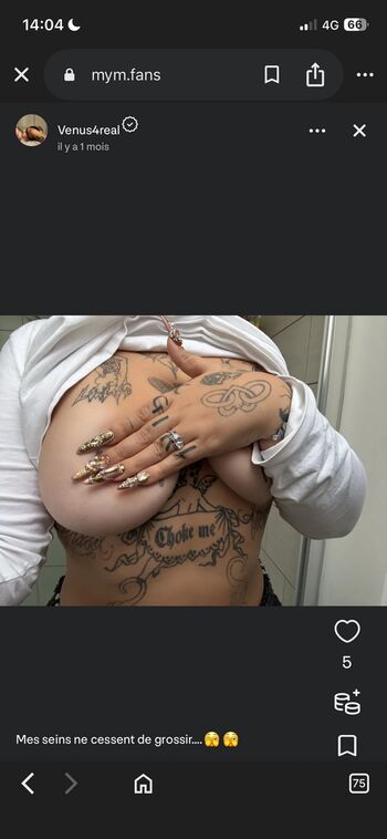 Venusreal leaked private photo uncensored HD quality